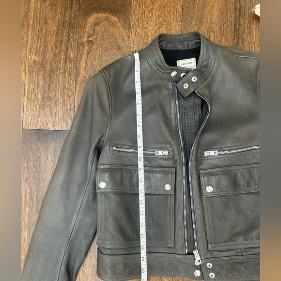 Zadig and Voltaire leather jacket. Size M. - Picture 12 of 14